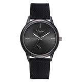 High-end Women's Watch Casual Alloy Wristwatch Minimalist  Silicone strap Analog Quartz Watches Female Wrist Watches reloj mujer