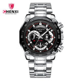 Men's Watch Automatic Mechanical Watch with Sapphire Mirror Full Steel Quartz Clock Men Chronograph Sport Luxury