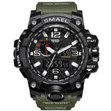 SMAEL Brand Fashion Men Sports Watches Men Analog Quartz Clock Military Watch Male S Shock Watch Men's 1545 relogios masculino