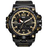 SMAEL Brand Fashion Men Sports Watches Men Analog Quartz Clock Military Watch Male S Shock Watch Men's 1545 relogios masculino