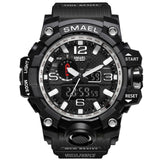 SMAEL Brand Fashion Men Sports Watches Men Analog Quartz Clock Military Watch Male S Shock Watch Men's 1545 relogios masculino
