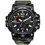 SMAEL Brand Fashion Men Sports Watches Men Analog Quartz Clock Military Watch Male S Shock Watch Men's 1545 relogios masculino
