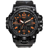 SMAEL Brand Fashion Men Sports Watches Men Analog Quartz Clock Military Watch Male S Shock Watch Men's 1545 relogios masculino