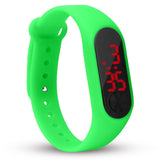 Fashion Men Led Digital Watch Women Casual Yoga Silicone Sports Wristwatch Children Kids Watches Outdoor Bracelet Watches Clock