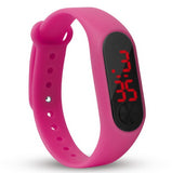 Fashion Men Led Digital Watch Women Casual Yoga Silicone Sports Wristwatch Children Kids Watches Outdoor Bracelet Watches Clock