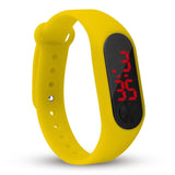 Fashion Men Led Digital Watch Women Casual Yoga Silicone Sports Wristwatch Children Kids Watches Outdoor Bracelet Watches Clock