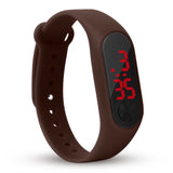 Fashion Men Led Digital Watch Women Casual Yoga Silicone Sports Wristwatch Children Kids Watches Outdoor Bracelet Watches Clock