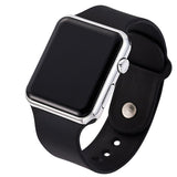Digital Sport LED Watches Pink Men Women Fashion Square Wrist Watch Couple Gift Silicone Luxury Brand Watch 2019