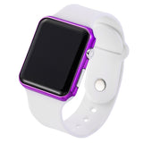 Digital Sport LED Watches Pink Men Women Fashion Square Wrist Watch Couple Gift Silicone Luxury Brand Watch 2019