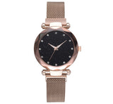 Free Shipping Women Watches Luxury Starry Sky Magnetic Ladies Watch Quartz Wristwatch Waterproof Clock relogio feminino 2019
