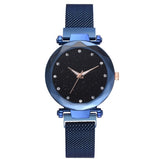 Free Shipping Women Watches Luxury Starry Sky Magnetic Ladies Watch Quartz Wristwatch Waterproof Clock relogio feminino 2019