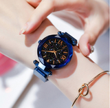 Free Shipping Women Watches Luxury Starry Sky Magnetic Ladies Watch Quartz Wristwatch Waterproof Clock relogio feminino 2019