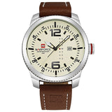 2019 NEW Luxury Brand NAVIFORCE Men Sport Watches Men's Quartz Clock Man Army Military Leather Wrist Watch  Relogio Masculino