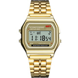 SYNOKE Men's Digital Watches Women Retro G LED Digital Shock Sport Waterproof Men Wristwatches relogio masculino Gold Watch
