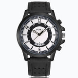 Men's watch Couple Leather Band Analog Quartz Round Business Wrist Watch Man watches mens 2019 relogios masculinos