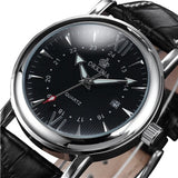 MG. ORKINA Mens Watches Luxury Golden Case Luminous Pins orologio uomo Auto Date Japan Made Miyota Movement Kol Saati