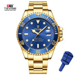 2019 Tevise Top Brand Luxury Men Mechanical Watches Famous Design Automatic Watch Fashion Male Clock Relogio Masculino T801