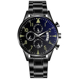2019 reloj hombre Men's Watch Stainless Steel Watches Mens 2019 Quartz Analog Wrist Watch Men relogio masculino Erkek Kol Saati