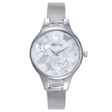 Women Watches Luxury Brand Fashion Stainless Steel Butterfly Ladies Watch Women Quartz Diamond Bracelet Wrist Watches For Women