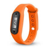 Women Watches Run Step Watch Bracelet Pedometer Calorie Counter Digital LCD Walking Distance Men Wrist Watches Relogio Feminino
