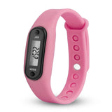 Women Watches Run Step Watch Bracelet Pedometer Calorie Counter Digital LCD Walking Distance Men Wrist Watches Relogio Feminino