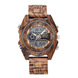 Shifenmei Watches Men 2019 Wood Watch Sport Clock Digital Mens Watches Top Brand Luxury Wooden Wristwatch Male Relogio Masculino