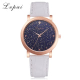 Dropshipping Lvpai Brand Women Dress Watches Big Dial Rose Gold Fashion Ladies Wristwatch Creative Quartz Clock Luxury Watches