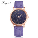 Dropshipping Lvpai Brand Women Dress Watches Big Dial Rose Gold Fashion Ladies Wristwatch Creative Quartz Clock Luxury Watches