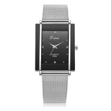 Lvpai Brand Silver Ladies Wristwatch Luxury Rectangle Casual Watches Women Dress Casual Wristwatch Lady Quartz-Watch Clock #F