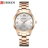 CURREN Gold Watch Women Watches Ladies 9007 Steel Women's Bracelet Watches Female Clock Relogio Feminino Montre Femme
