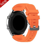 22mm silicone band for Samsung Galaxy Watch 46mm/Gear S3 Frontier/Huawei Watch GT GT2 46mm/Huami Amazfit GTR 47mm correa strap