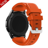 22mm silicone band for Samsung Galaxy Watch 46mm/Gear S3 Frontier/Huawei Watch GT GT2 46mm/Huami Amazfit GTR 47mm correa strap