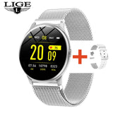 Women Men Smart Electronic Watch Luxury Blood Pressure Digital Watches Fashion Calorie Sport Wristwatch DND Mode For Android IOS