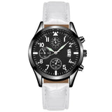 Quartz Wristwatch Luminous HEZHUKEJI Men's Watches Classic Calendar Mens Business Steel Watch Relogio Masculino Popular Saati Ho