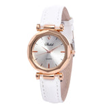 Women Watches Luxury Leather Casual Women's Watch Quartz Wrist Guaranteed Clocks Crystal Wristwatches Reloj Mujer Zegarek Damski