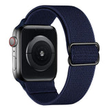 Scrunchie Strap for Apple watch band 44mm 40mm 38mm 42mm Adjustable Elastic Nylon solo Loop bracelet iWatch series 3 4 5 6 se