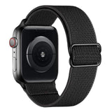 Scrunchie Strap for Apple watch band 44mm 40mm 38mm 42mm Adjustable Elastic Nylon solo Loop bracelet iWatch series 3 4 5 6 se