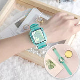 Newest Clear Band + Case for Apple Watch Series 6 SE 5 4 44mm 42mmTransparent for iwatch Strap 3 2 1  38mm 40mm Plastic Strap