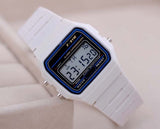 Luxury Digital Women's Watches Fashion Stainless Steel Link Bracelet Wristwatch Strap Business Electronic Men Clock Reloj Mujer