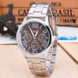 2021 New Brand 3 Eyes Gold Geneva Casual Quartz Watch Women Stainless Steel Dress Watches Relogio Feminino Ladies Clock Hot Sale