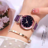 WOKAI Ladies Magnetic  Luxury Women Watches Fashion casual Diamond Female Quartz Wristwatches Relogio Feminino Zegarek Damski