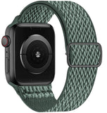 Scrunchie Strap for Apple watch band 44mm 40mm 38mm 42mm Adjustable Elastic Nylon solo Loop bracelet iWatch 3 4 5 6 se