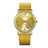 Fashion Women Watch Mesh Belt Watch Wild Lady Creative Fashion Gift Wrist Watch Bracelet Watches Women Watches Reloj Mujer