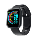 Electronic digital watches For Men Women Blood Pressure Heart Rate Waterproof Tracker Sport Clock Watch Smart For Android IOS