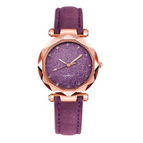 Ladies Rose Gold Quartz Watch Female Belt Watch fashion Korean Rhinestone Ladies Business Watch rose gold watch women ساعة رياضي