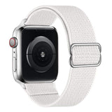 Scrunchie Strap for Apple watch band 44mm 40mm 38mm 42mm Adjustable Elastic Nylon solo Loop bracelet iWatch 3 4 5 6 se