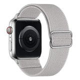 Scrunchie Strap for Apple watch band 44mm 40mm 38mm 42mm Adjustable Elastic Nylon solo Loop bracelet iWatch 3 4 5 6 se