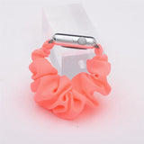 Scrunchie Elastic Watch Straps Watchband for Apple Watch Band Series 6 5 4 3 38mm 40mm 42mm 44mm for iwatch Strap Bracelet 6 5 4