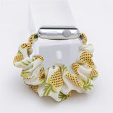 Scrunchie Elastic Watch Straps Watchband for Apple Watch Band Series 6 5 4 3 38mm 40mm 42mm 44mm for iwatch Strap Bracelet 6 5 4