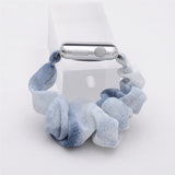 Scrunchie Elastic Watch Straps Watchband for Apple Watch Band Series 6 5 4 3 38mm 40mm 42mm 44mm for iwatch Strap Bracelet 6 5 4